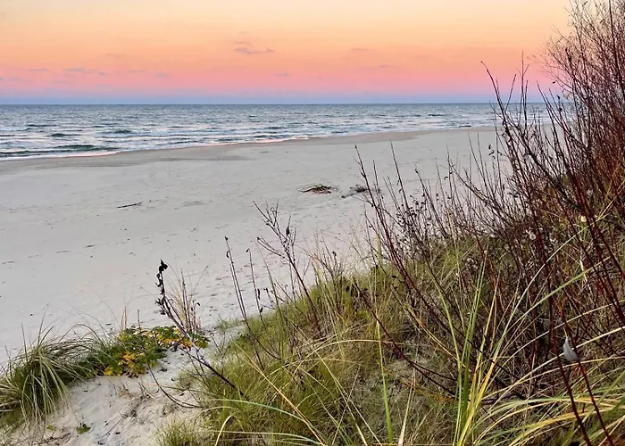 شقة Mierzeja - Zmyslow Z Wanna Z Hydromasazem, Tylko Dla Doroslych, 500 M Od Plazy, Park Ii, Bezplatny Meleks ستيغنا