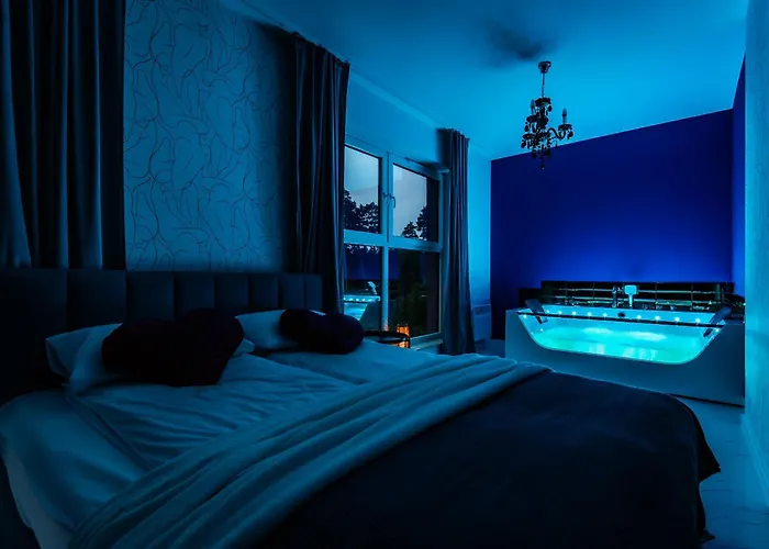 شقة Mierzeja - Zmyslow Z Wanna Z Hydromasazem, Tylko Dla Doroslych, 500 M Od Plazy, Park Ii, Bezplatny Meleks ستيغنا